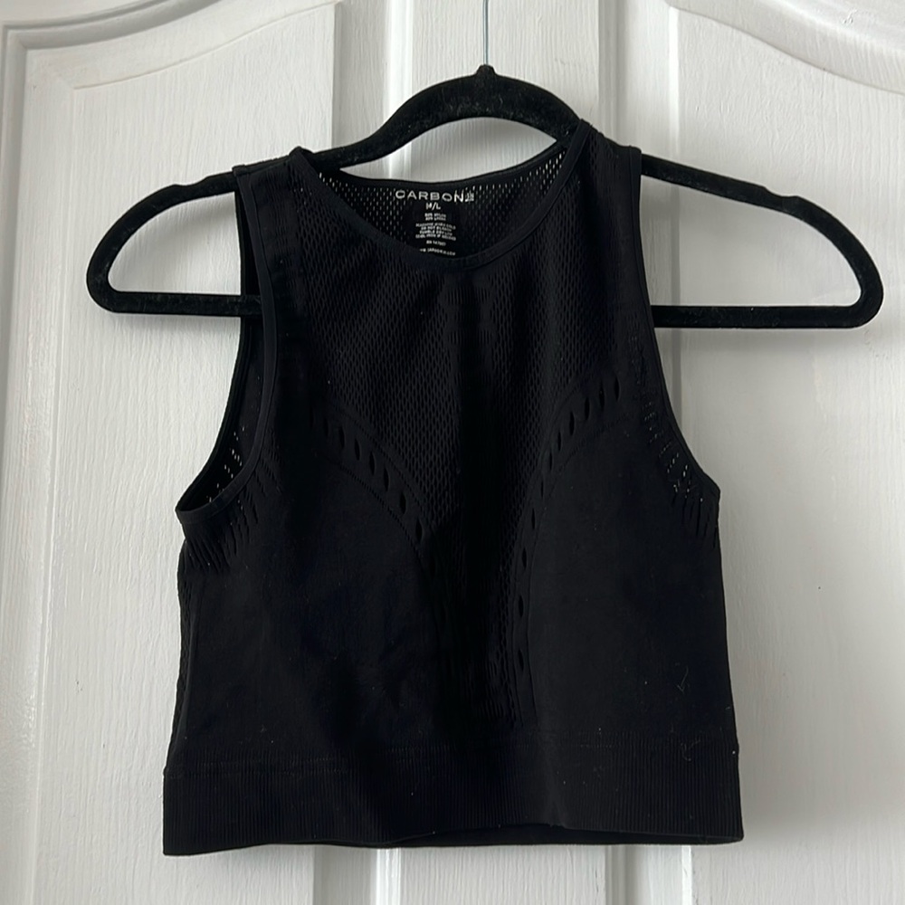 COPY - Carbon 38 crop top (see through)